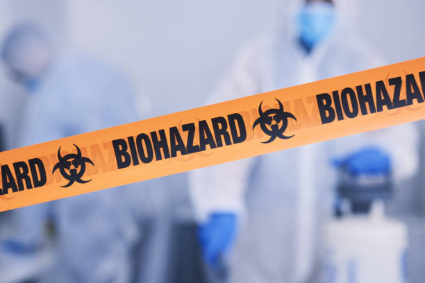 Professional Biohazard technician working in Lakewood, SC